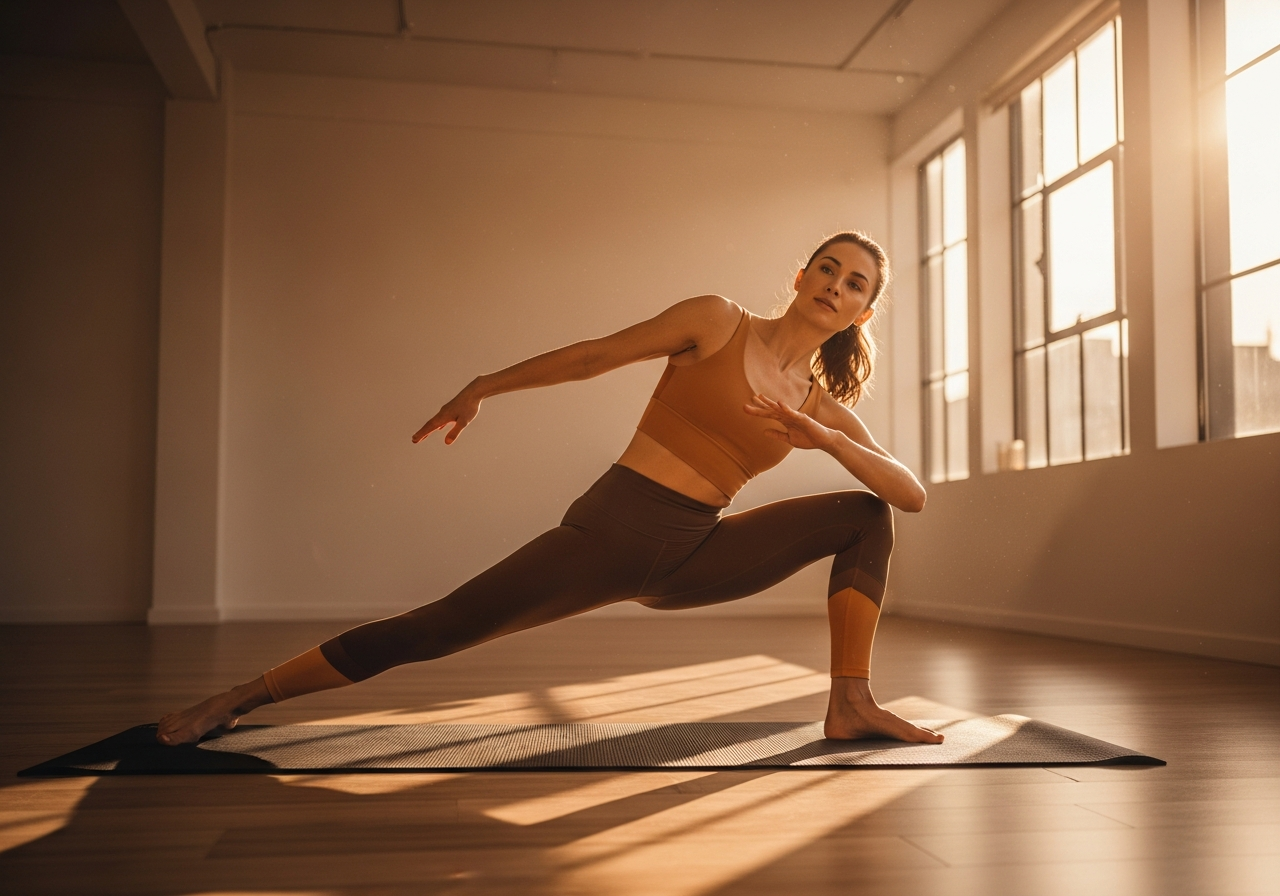 Занятия пилатесом